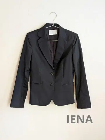 IENA 이에나 자켓 블랙 울 블랙 출퇴근 세레모니