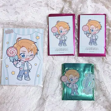 미국 캐릭터 굿즈 세트