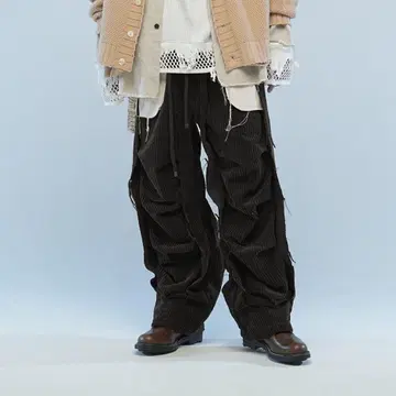 muze 코듀로이 트라우저 팬츠