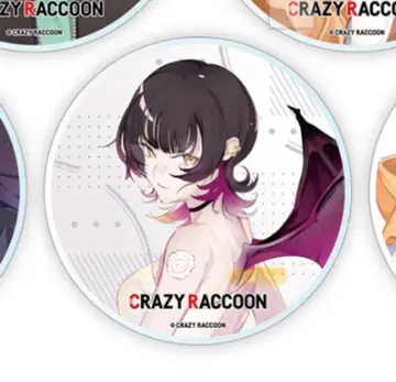 crazy raccoon sitetampo 아크릴 코스터