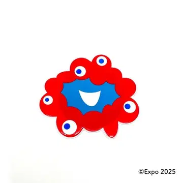 EXPO2025 미야쿠미야쿠 캔뱃지 커버 만박 애니메이트 콜라보