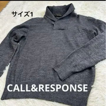 새상품급 CALL&RESPONSE 콜앤레스폰스 남성용 니트 1
