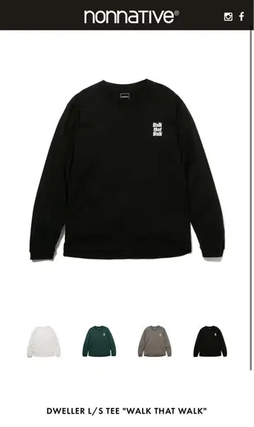 nonnative DWELLER L/S TEE WALK THAT WALK