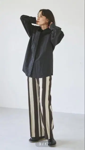 TODAYFUL 스트라이프 이지 팬츠