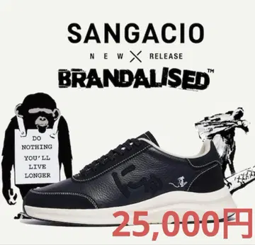 SANGACIO BRANDALISED 블랙스니커즈