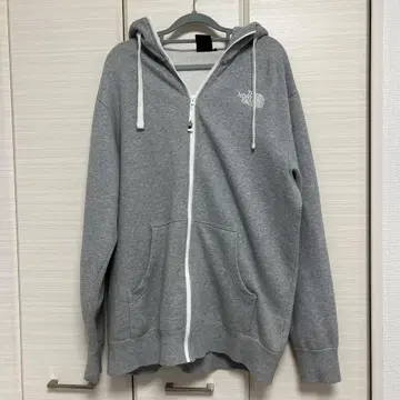 THE NORTH FACE 그레이 풀 집업 후드티