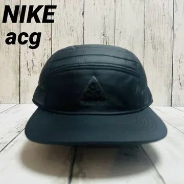 [ 컨디션 최상 ] NIKE ACG 나일론 제트 캡 블랙 퀼팅