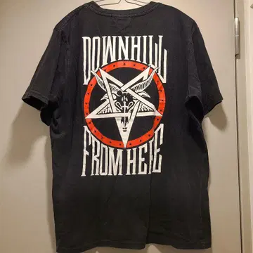 [레어] THRASHER x HUF 콜라보T셔츠