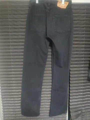 SUGAR CANE & CO. 블랙 데님 32