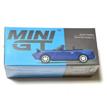 MINI GT 마쓰다 유노스 로드스터 (라이트 개방) 미니카