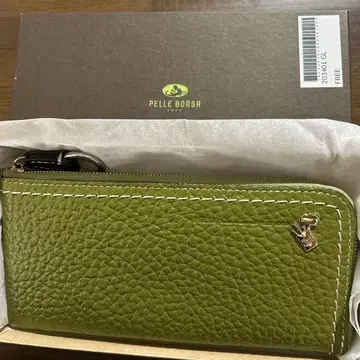 페레사 PELLE BORSA 그린 장지갑