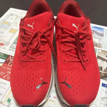 PUMA NITRO 매그니파이 러닝화 레드