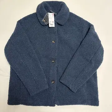 미사용 새상품 UNIQLO 플리스 자켓 XL 블루
