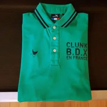 clunk 피케 셔츠 M 그린