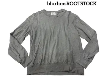 blurhmsROOTSTOCK 실크 혼방 티셔츠 일본제