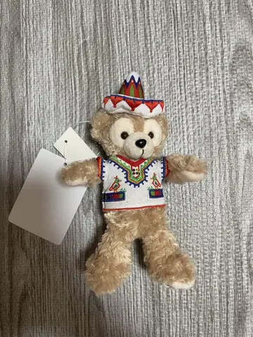 민족 의상풍 더피 봉제 인형 키링