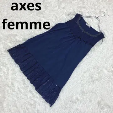 axes femme 엑시즈팜 (M) 슬리브리스 블라우스 레이스
