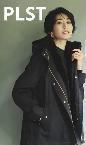 PLST 플라스테 3way 마운틴 후드티 L 사이즈 블랙