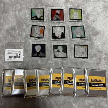 바나나 피쉬 필름풍 아크릴 스탠드 패널 아크스타 애니메이트