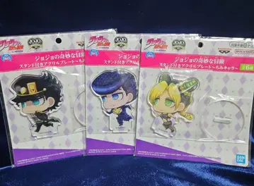 죠죠의 기묘한 모험 죠타로 죠스케 죠린 치비 캐릭터 아크릴 플레이트 남코