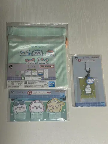 제일복권 치이카와 (먼작귀) F상 G상 H상 3종 세트