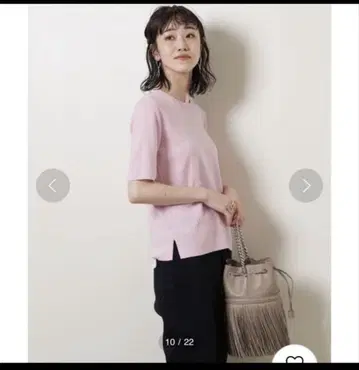[ 유나이티드 애로우즈 ] 반팔 니트