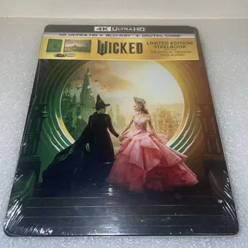 위키드 스틸북 수입판 4K UHD + Blu-ray