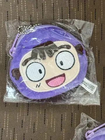 닌타마 란타로 미니 파우치 키링 오하마 칸에몬
