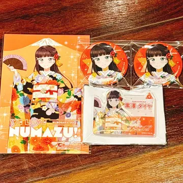 Aqours 쿠로사와 다이아 캔뱃지 아크릴 배지 엽서