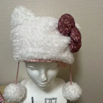 헬로키티 유니버셜 팬 캡 모자 머리띠