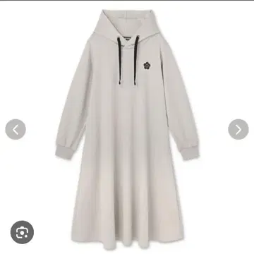 레어 완판템 Mary Quant 후드 부착 원피스 그레이