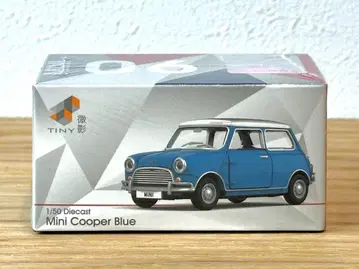 tiny 미니카 미니쿠퍼 mini cooper blue 파랑