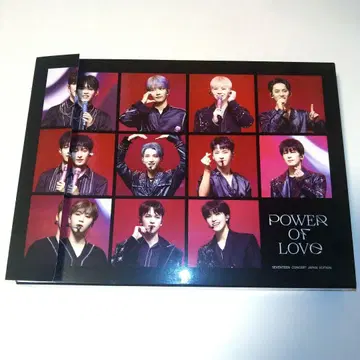 SEVENTEEN POWER OF LOVE JAPAN DVD 세부치
