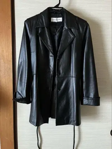 NOUVELLINE 여성용 양가죽 테일러드 가죽 자켓 11호