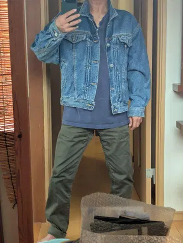 EDWIN 에드윈 데님 자켓 G M 사이즈 유즈드 90s