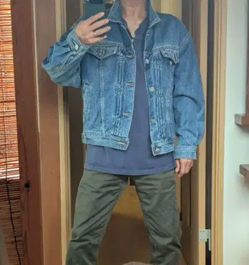 EDWIN 에드윈 데님 자켓 G M 사이즈 유즈드 90s