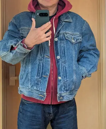 EDWIN 에드윈 데님 자켓 G M 사이즈 유즈드 90s