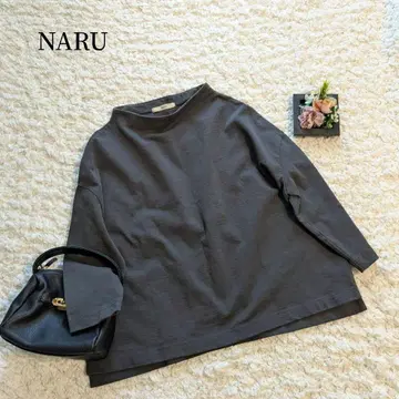 새상품급 [ NARU ] 나루 데라베 저지 보틀넥 와이드 풀오버