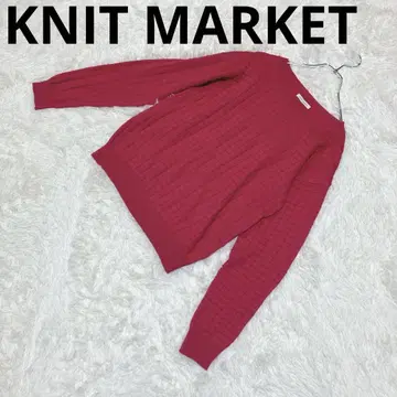 KNIT MARKET 니트 마켓(LL) 긴팔 니트 스웨터 핑크