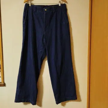 STEVEN ALAN 인디고 데님 다크 네이비 XL