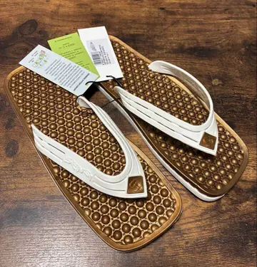 Sensi 비치 샌들 화이트/브라운