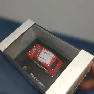 Mini Cooper 레이스 사양 빨간색