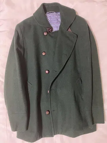 [ 새상품급 ] SUIT SELECT 피코트 S 사이즈 카키