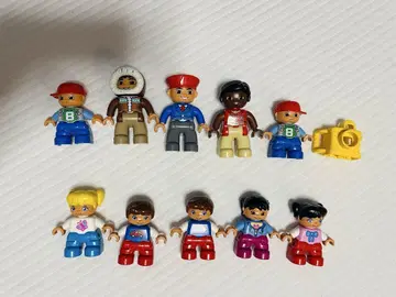 주말 한정 가격 인하 LEGO 레고 듀플로 사람 8체 세트