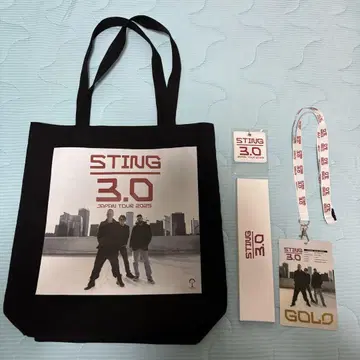 STING 3.0 JAPAN TOUR 2025 토트백 세트