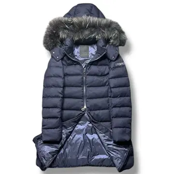 새상품급 TATRAS 라비아나 다운 아우터 코트 02 네이비 스테디셀러