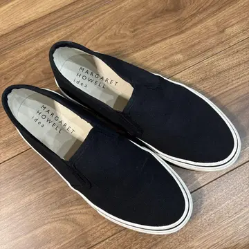 [ 새상품급 ] 마가렛호웰 MHL. 패브릭 슬립온 24.5