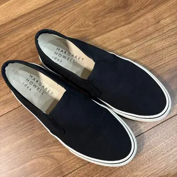 [ 새상품급 ] 마가렛호웰 MHL. 패브릭 슬립온 24.5