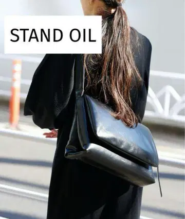 스탠드오일 FULUFFY BAG 숄더백 블랙 퍼지 충전솜