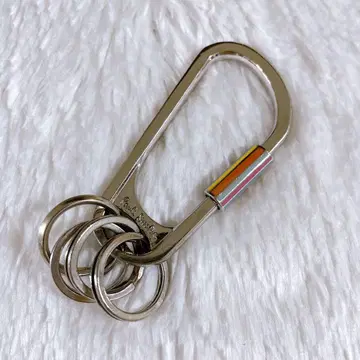 폴스미스 키링 멀티 스트라이프 카라비너 Paul Smith